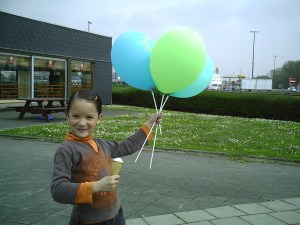 "Audrey Hephurn" sur l'autoroute...