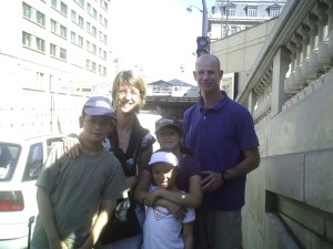 Une petite photo avant le départ !