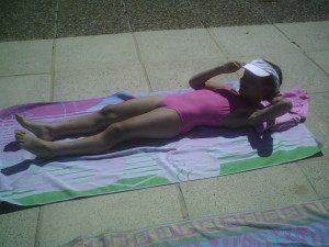 Je me bronze, mais avec casquette !