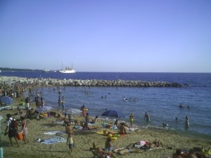 Plage à Cannes
