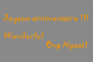 Hip, hip, hip... hourraaaaaaaaaa !!!