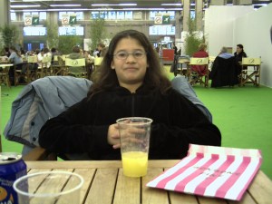 Pause ! Enfin ! Miss Mai a mal au pied !