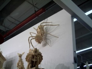 Tarantula en bois, igitt !