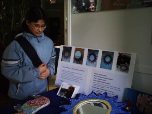 L'expo à la mairie et notre artiste (2)