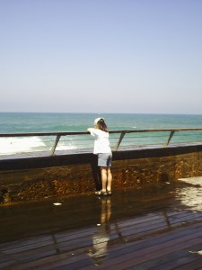 It's hot, so I hope to get wet :-)