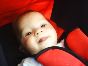 Hi, hi ... Me, I don't need to walk!