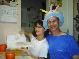 Another kind of birthday cake ... very crunchy ;-)